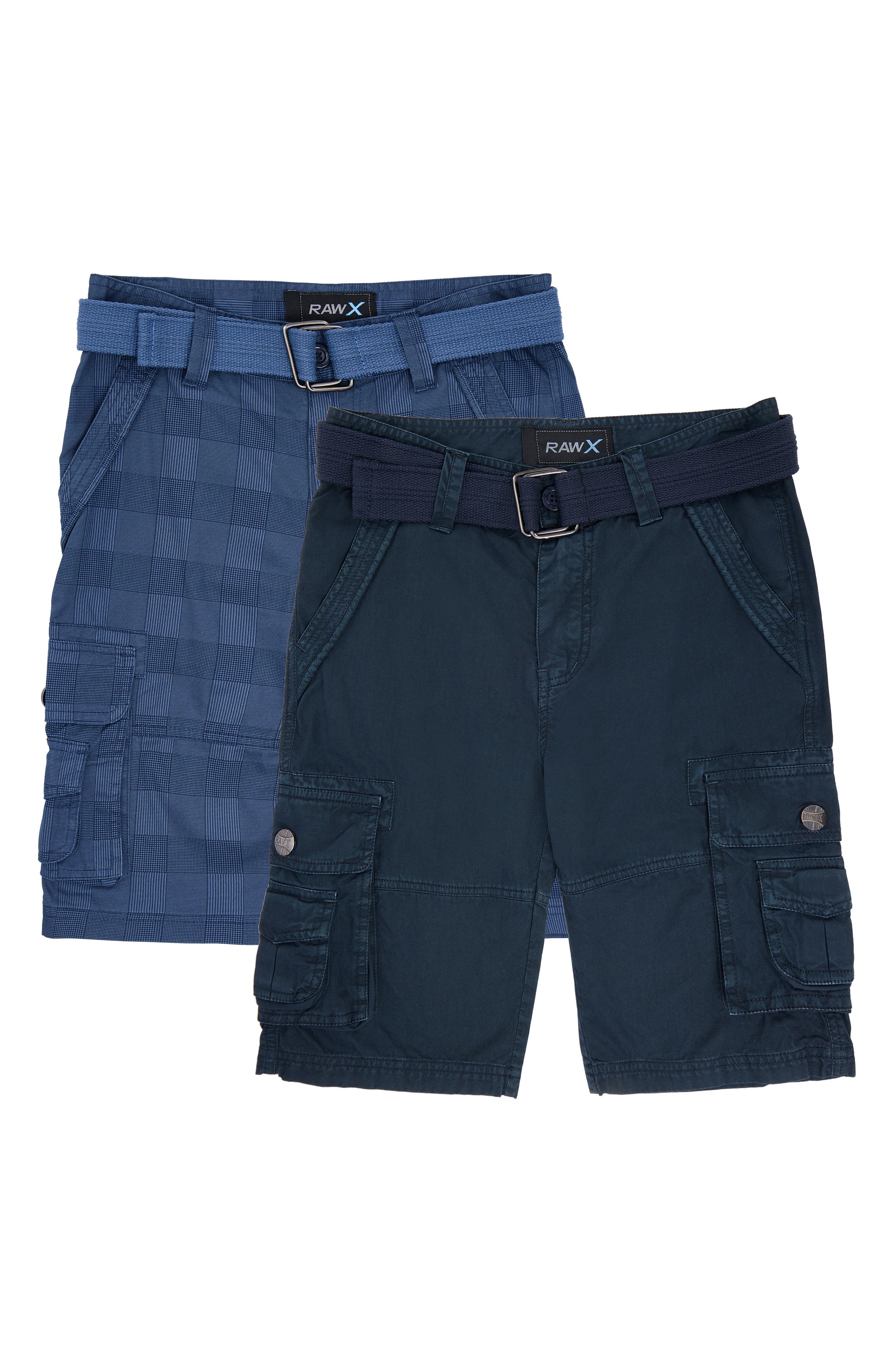 NAVY PLAID/ NAVY