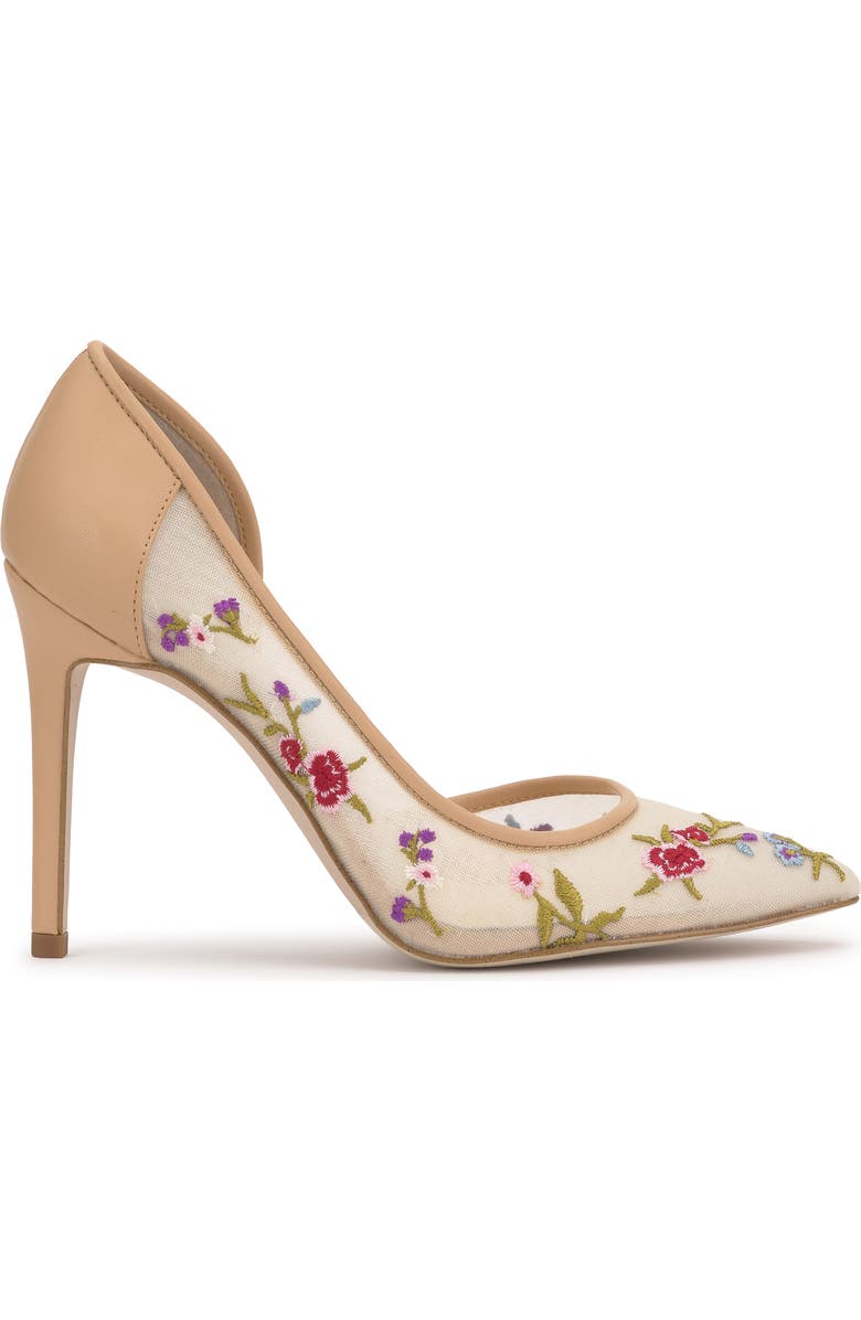 Jessica Simpson Prizma 8 Half d'Orsay Pump, Alternate, color, Natural