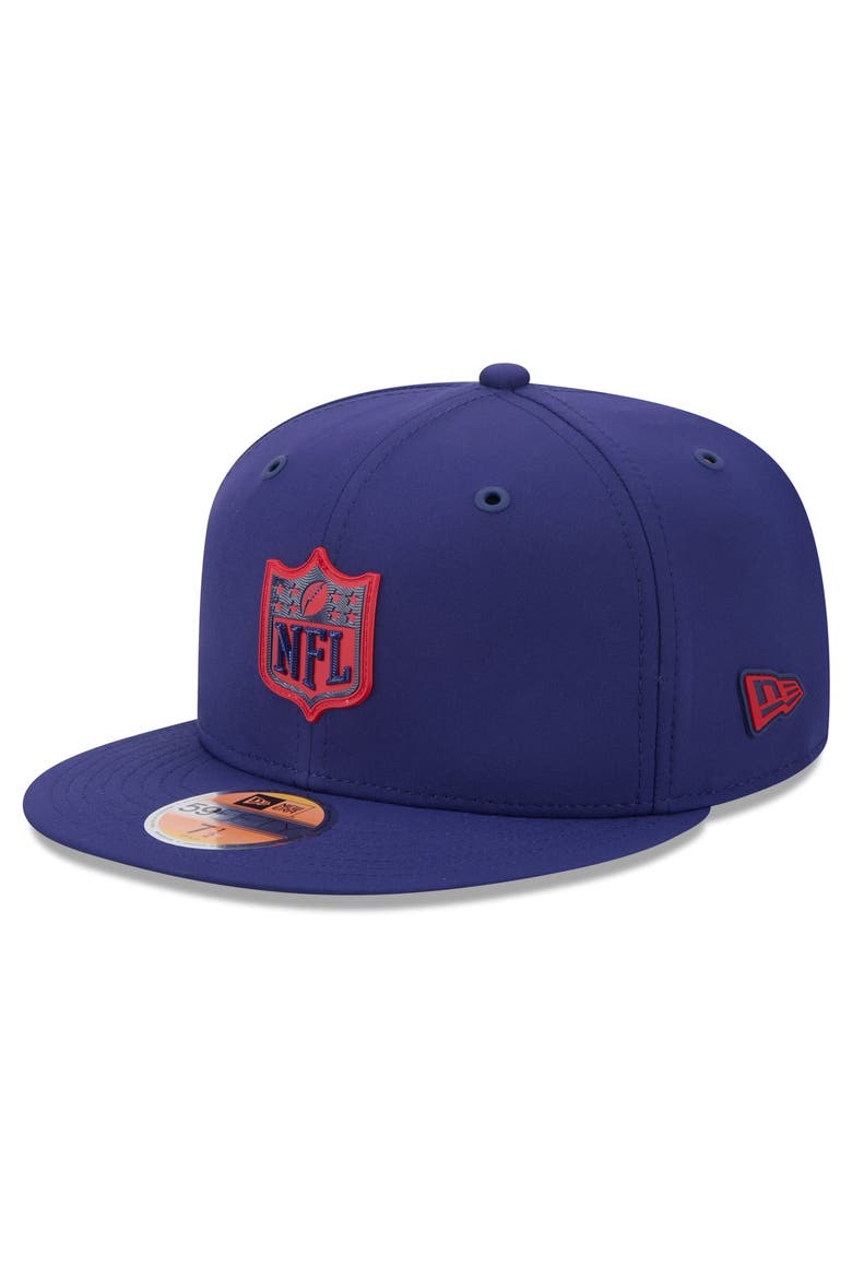 Men's New Era Blue NFL 2026 Sideline 59FIFTY Fitted Hat, Main, color, Blue