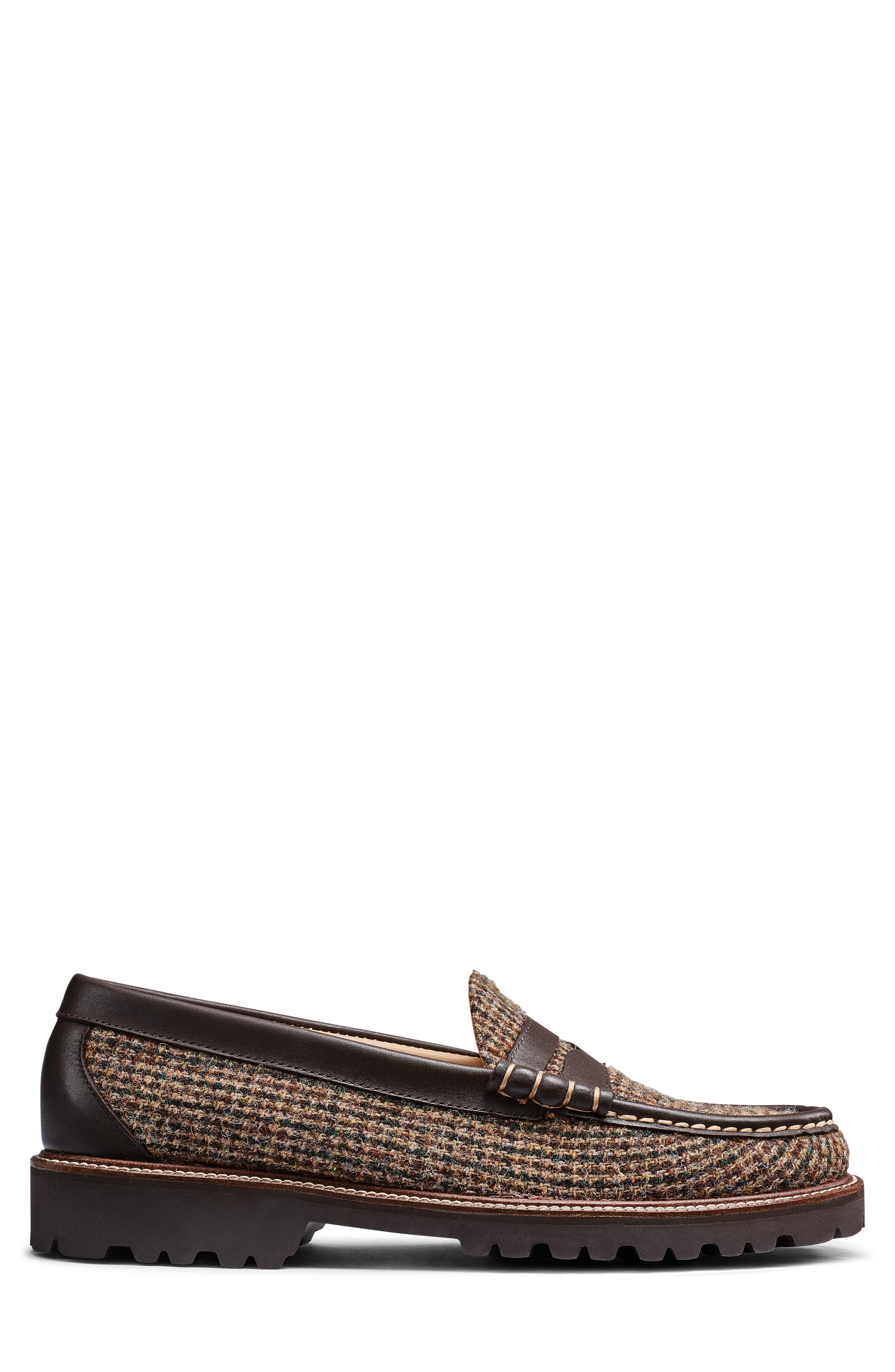 G.H.BASS Larson Tweed Penny Loafer, Alternate, color, 