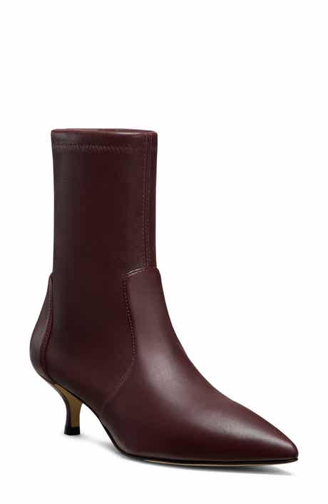 Stuart Weitzman Mara 50 Kitten Heel Bootie
