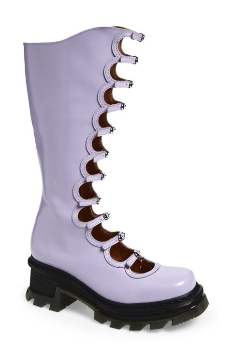 x Marc Jacobs Kiki Cutout Lug Boot (Women)