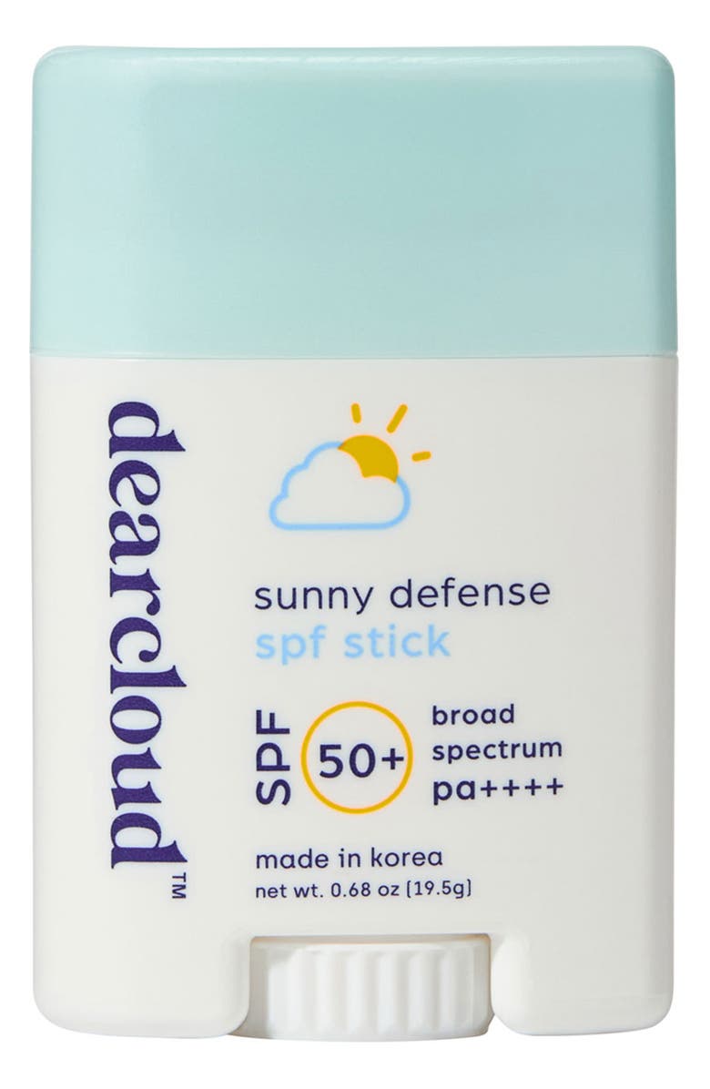 dearcloud Sunny Defense Sunscreen Stick SPF 50+ PA++++, Main, color, White