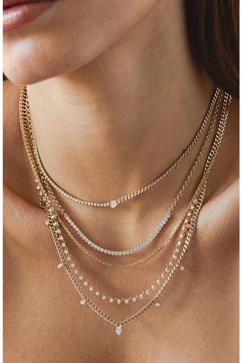 Box Chain Necklace, Alternate, color, 14K YELLOW GOLD