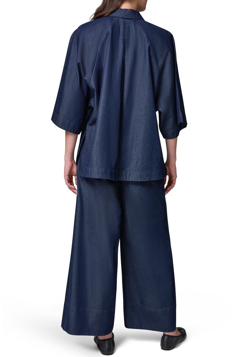 The Bali Dolman Sleeve Denim Shirt, Alternate, color, DUTCHESS
