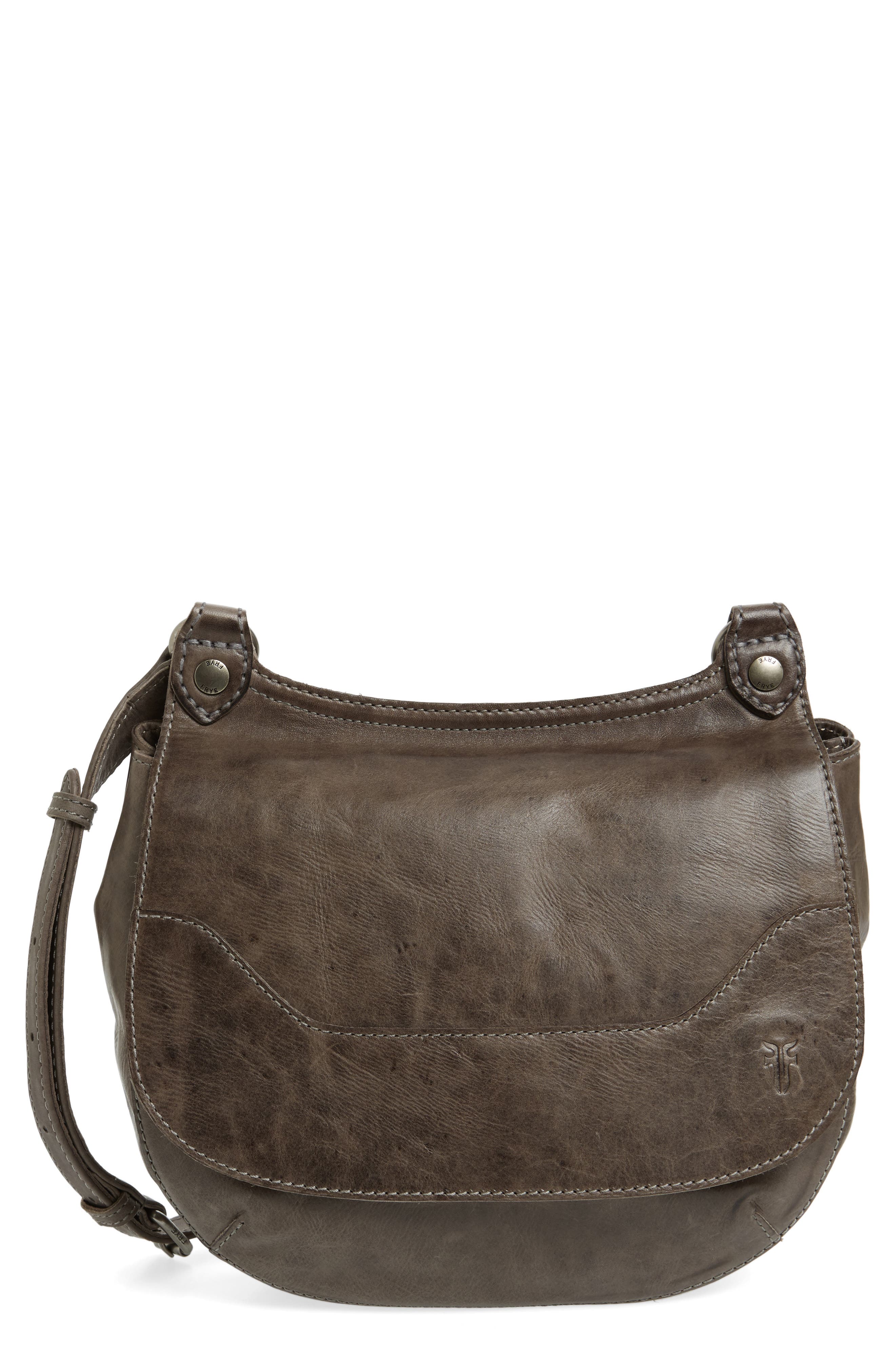 Frye 'Melissa' Leather Crossbody Bag, Main, color, 