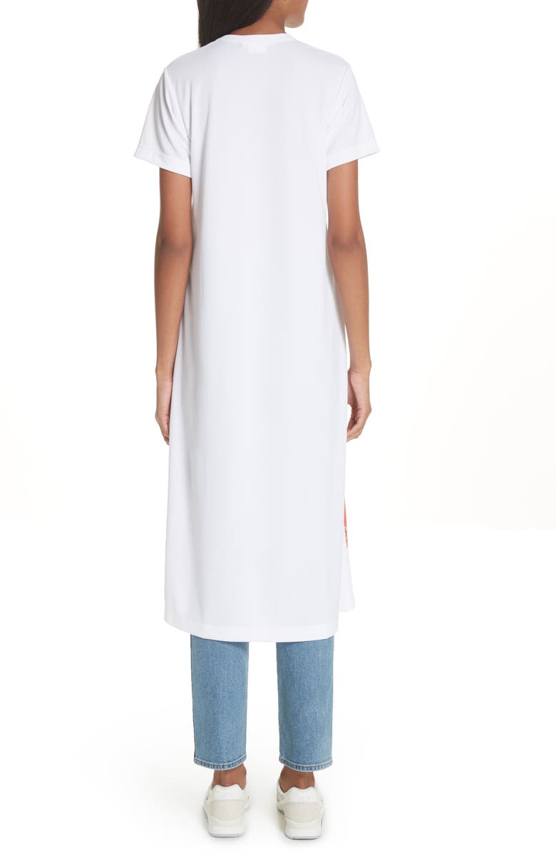 Comme des Garçons Manga Print T-Shirt Dress, Alternate, color, 