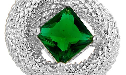 Savvy Cie Jewels Cubic Zirconia Snake Drop Earrings