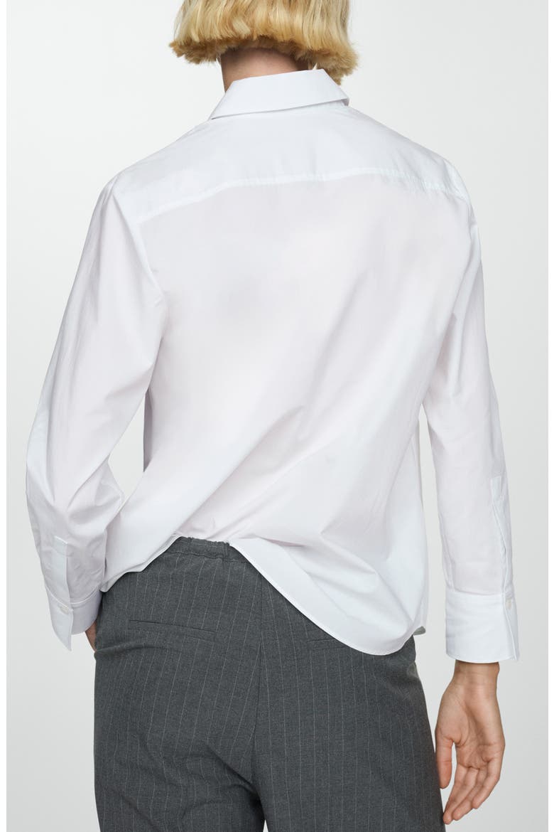 Relaxed Fit Button-Up Shirt, Alternate, color, OFF WHITE