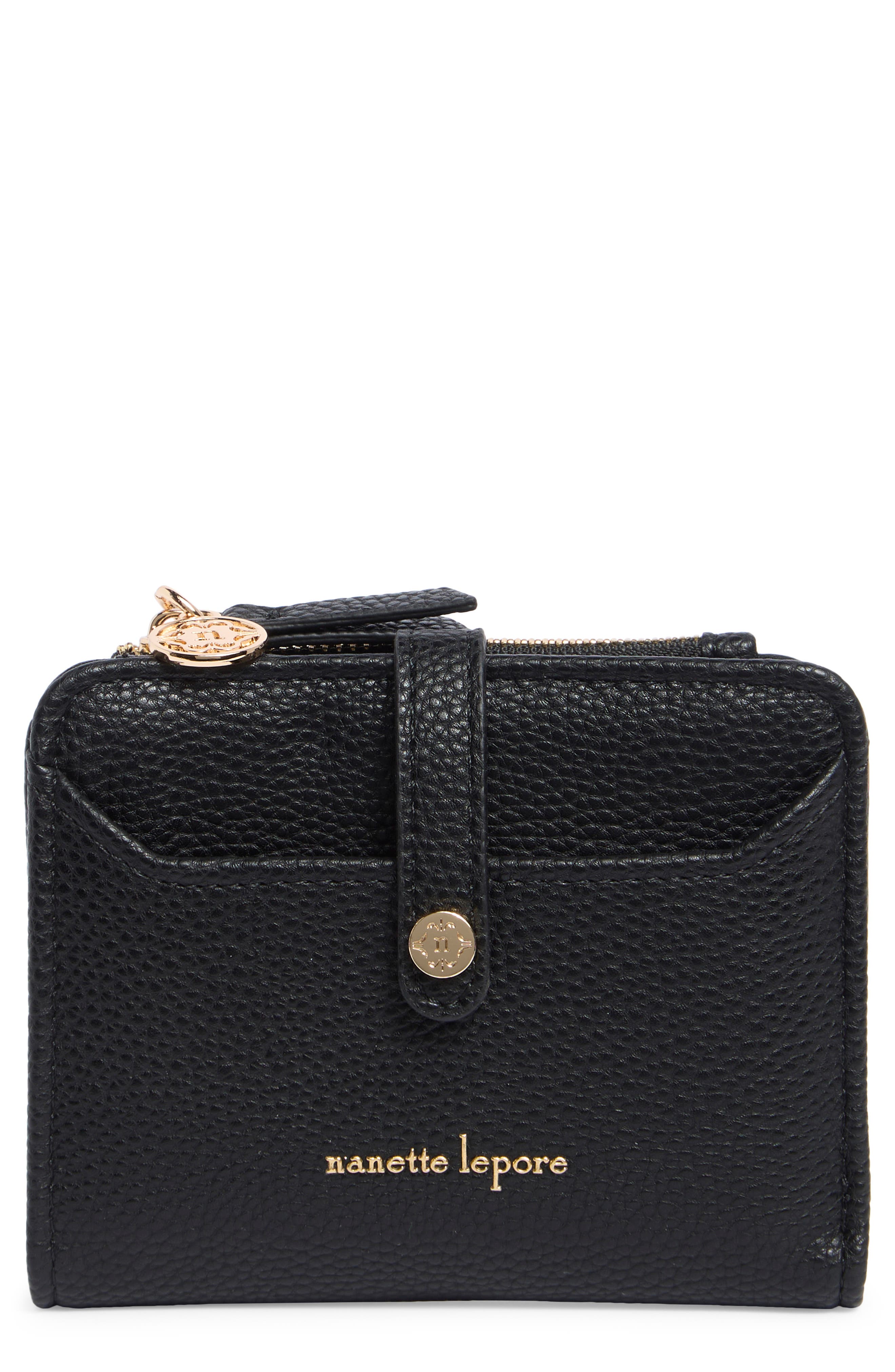 Nanette Lepore Faux Leather Bifold Wallet