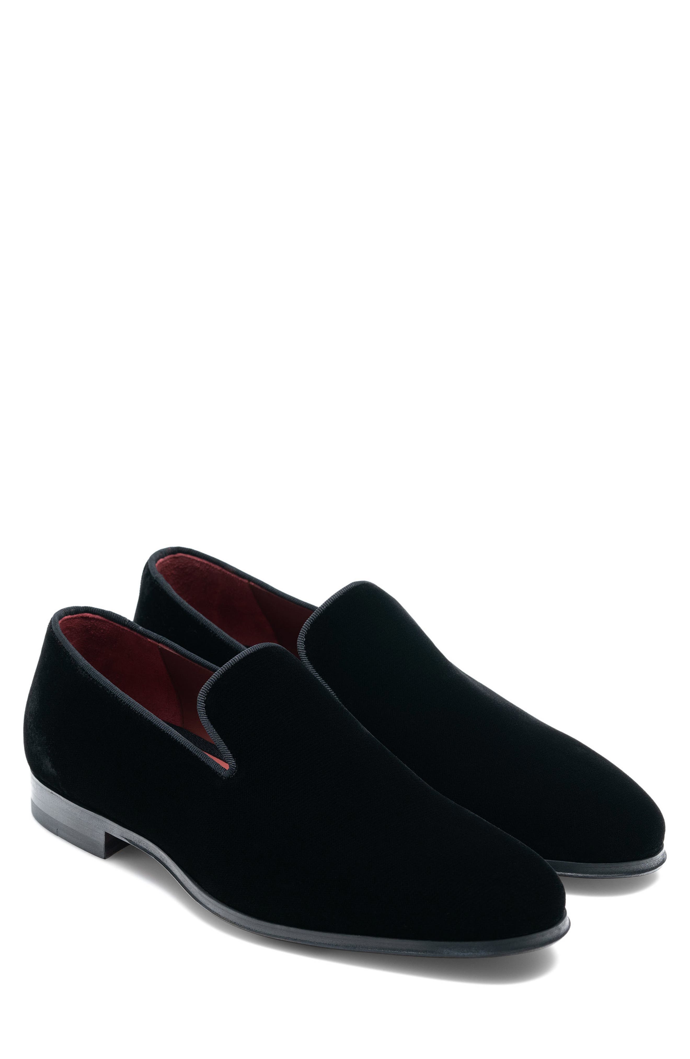 Magnanni Dorio Venetian Loafer, Main, color, Black