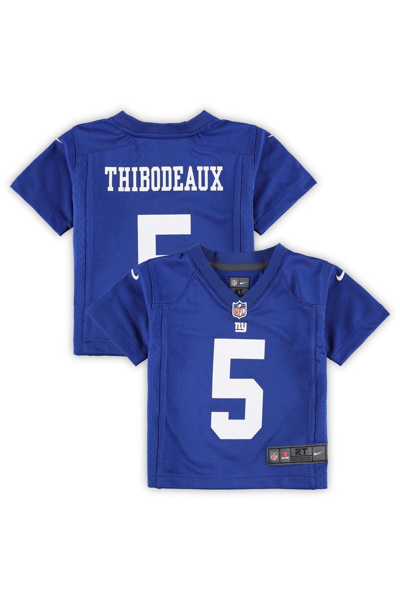 Toddler Nike Kayvon Thibodeaux Royal New York Giants Game Jersey, Alternate, color, Royal