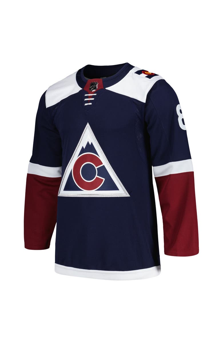 adidas Men's adidas Cale Makar Navy Colorado Avalanche Alternate Primegreen Authentic Pro Player Jersey, Alternate, color,