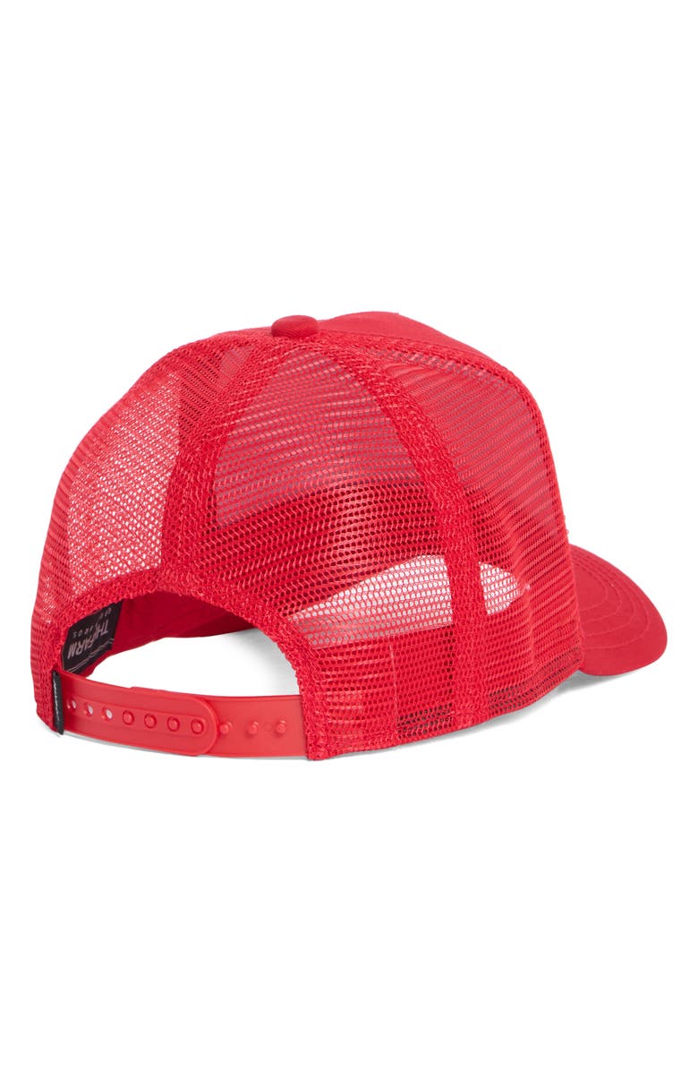 Goorin Bros. Tiger Patch Trucker Hat, Alternate, color, Red
