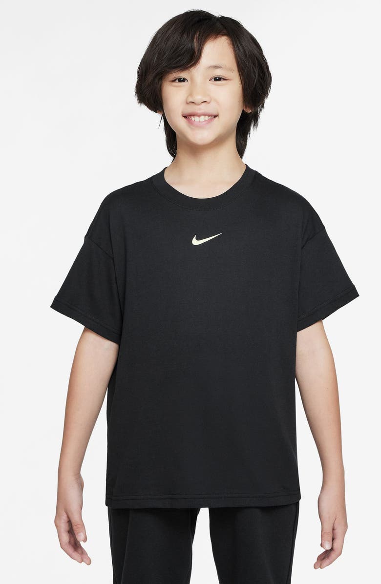 Nike Kids' Revolution of Air Graphic T-Shirt, Main, color, Black