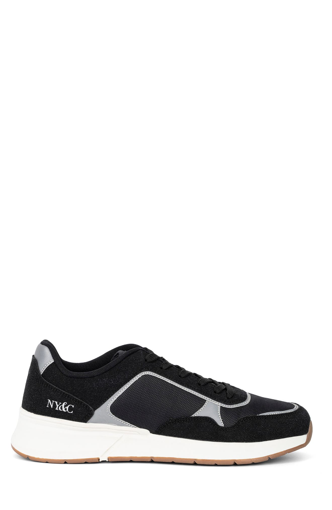 NEW YORK AND COMPANY Harvey Sneaker, Alternate, color, Black