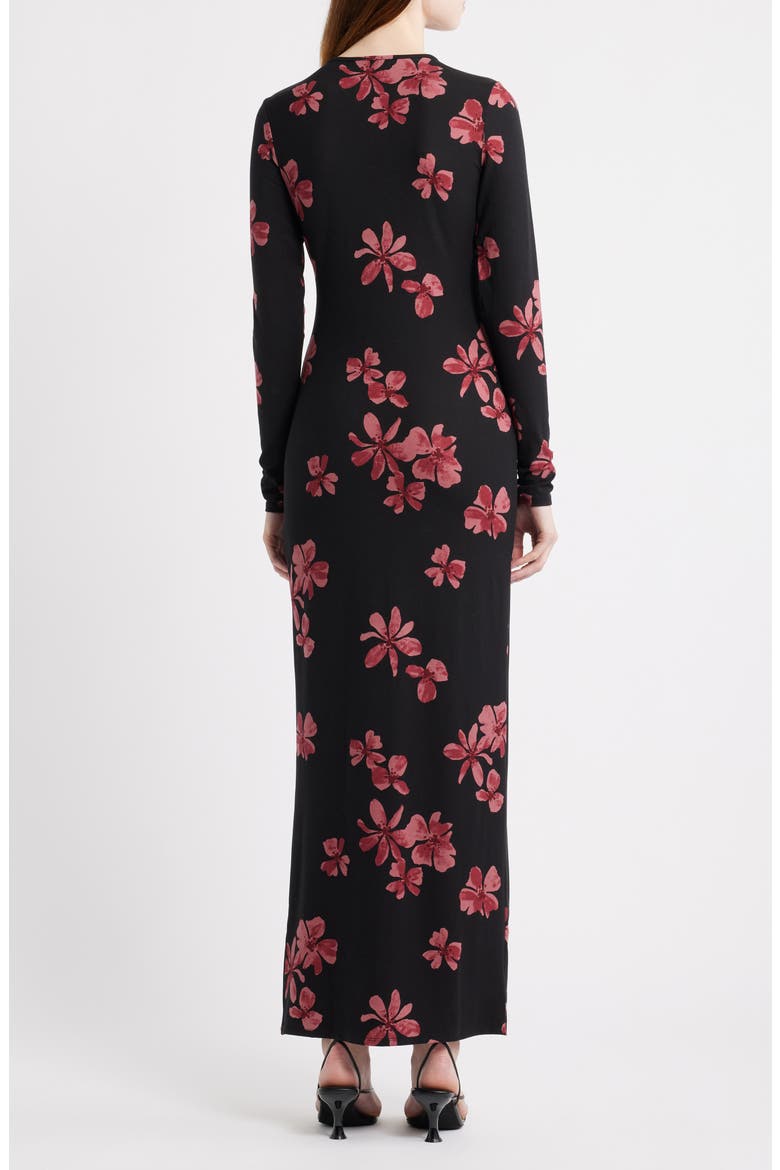 Tommie Long Sleeve Jersey Dress, Alternate, color, SYDNEY
