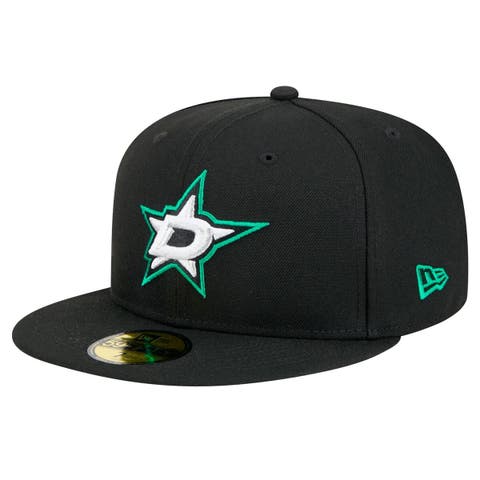 Men's New Era Black Dallas Stars Core 59FIFTY Fitted Hat