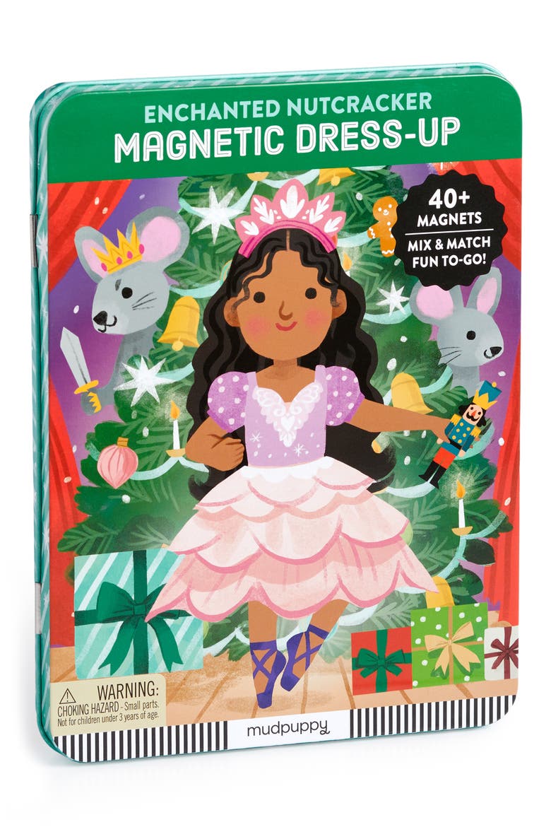 The Enchanted Nutcracker Magnetic Playset, Main, color, MULTI