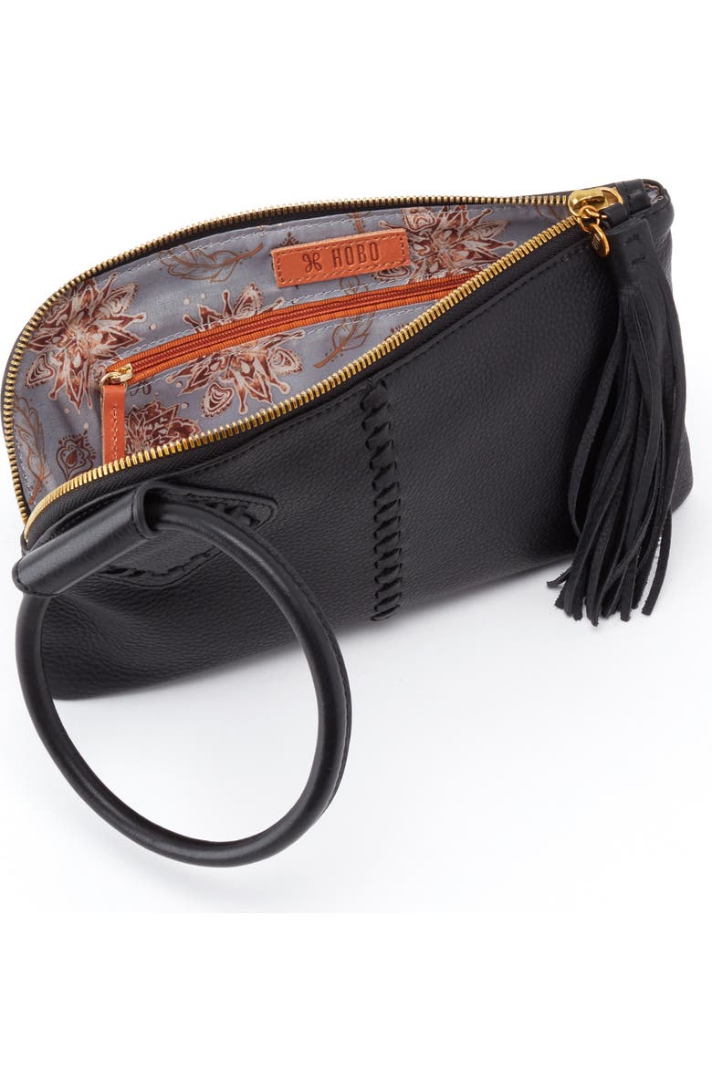 HOBO Sable Leather Clutch, Alternate, color,