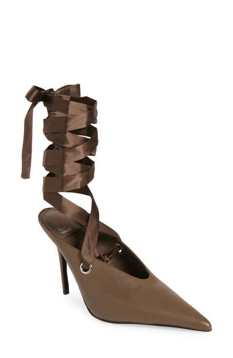 Grateau Ankle Wrap Mule (Women)