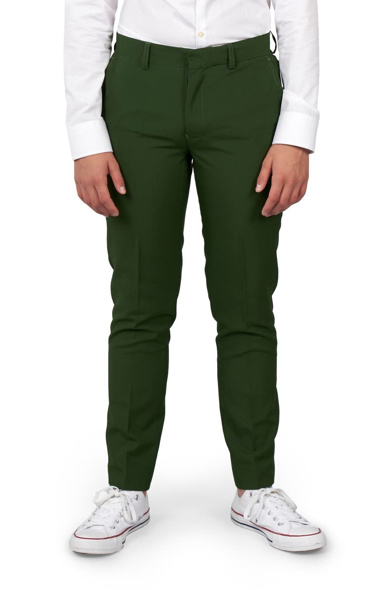 OppoSuits Glorious Green Two-Piece Suit with Tie, Alternate, color, Green