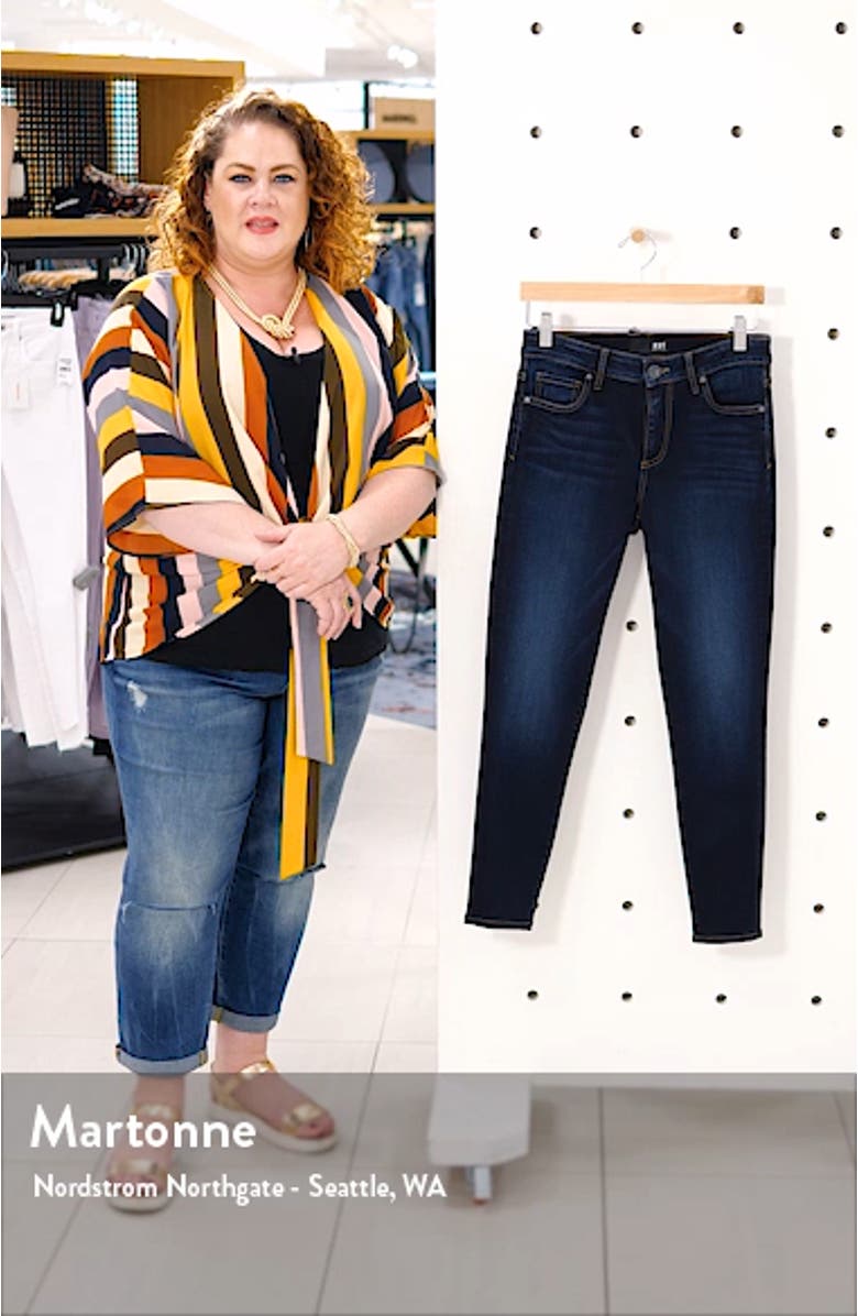 Donna High Waist Skinny Jeans, sales video thumbnail