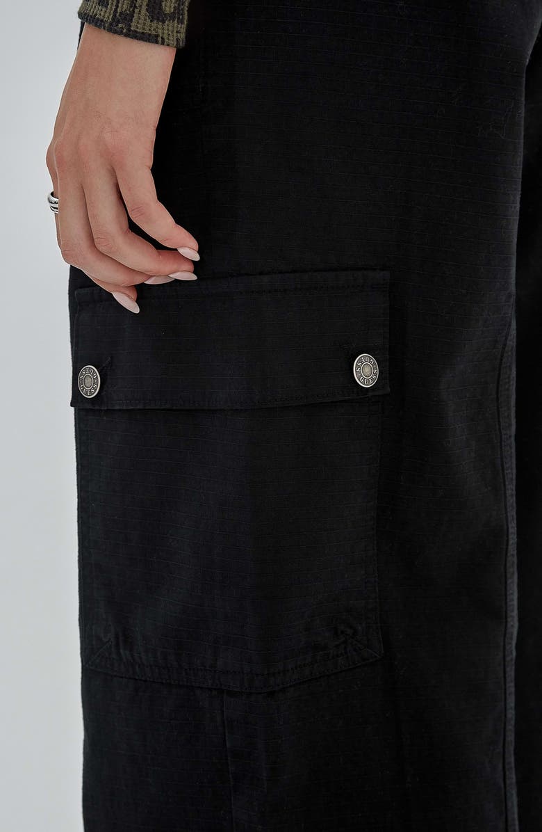 GUESS ORIGINALS Go Utility Cotton Denim Cargo Pants, Alternate, color,