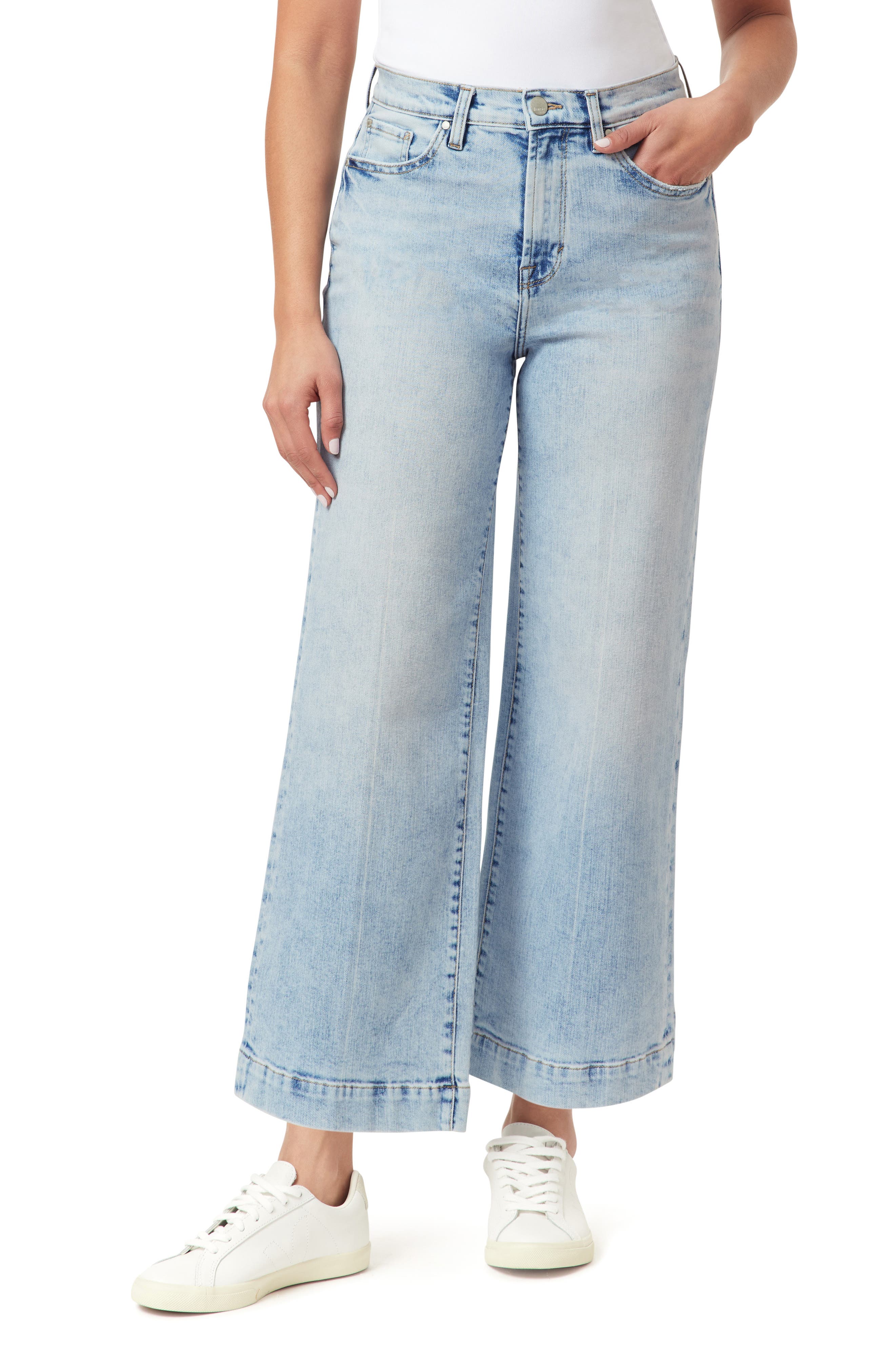 Kensie The Crop Wide Leg Jeans