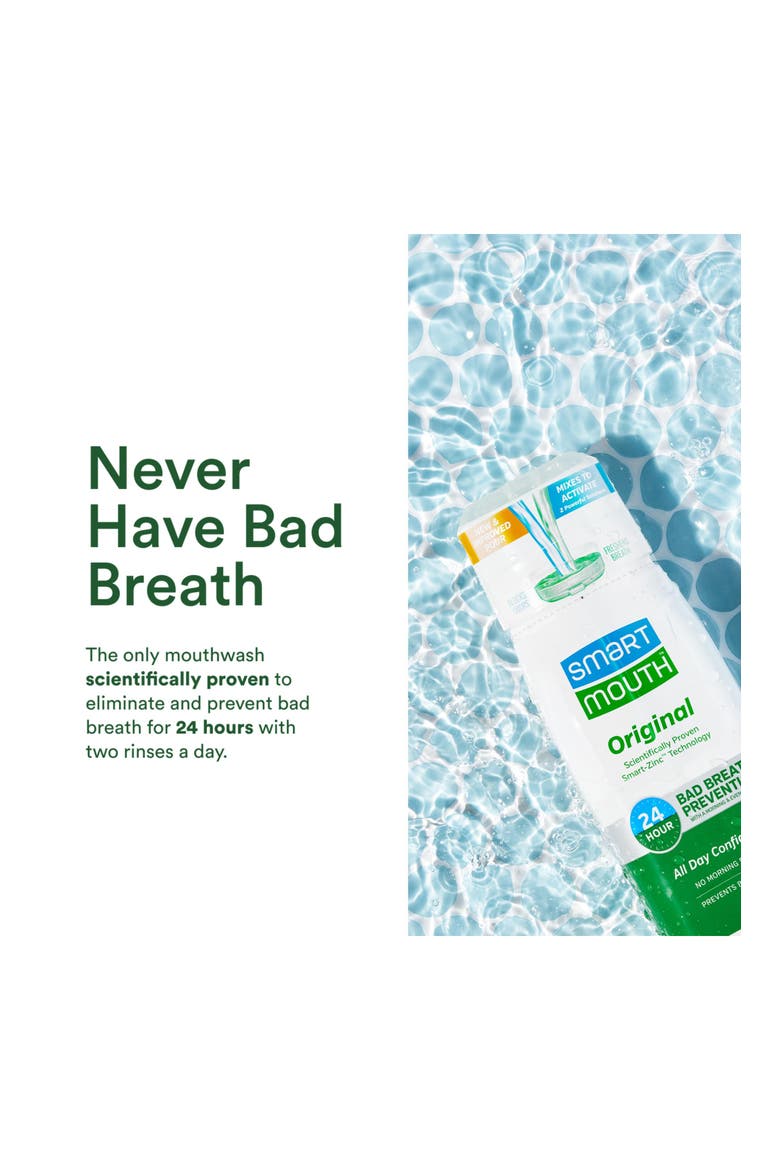 Original Zinc Activated Fresh Mint Mouthwash 2 Pack, Alternate, color, Fresh Mint