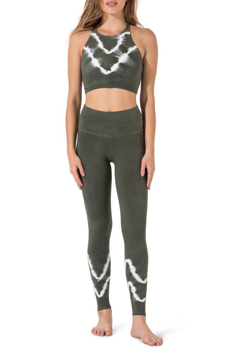 Grayson Tie Dye Crop Bra, Alternate, color, YUCCA/ CLOUD