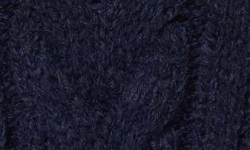 Habitual Cable Stitch Sweater In Blue