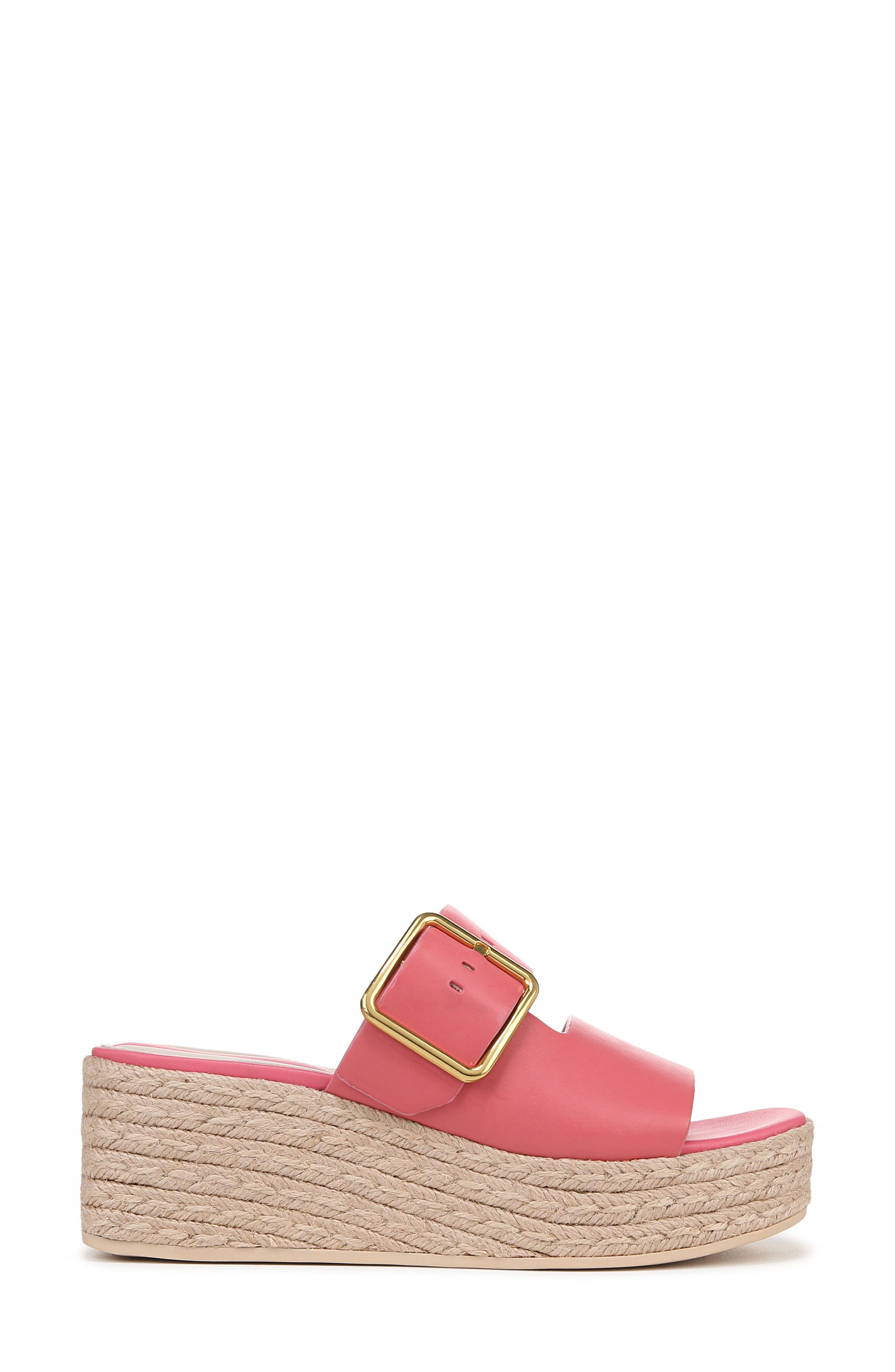 Franco Sarto Taziana Platform Sandal, Alternate, color, Pink