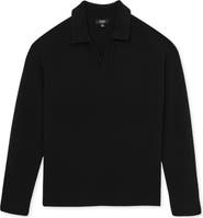 Reiss Banbury Wool & Cashmere Johnny Collar Sweater