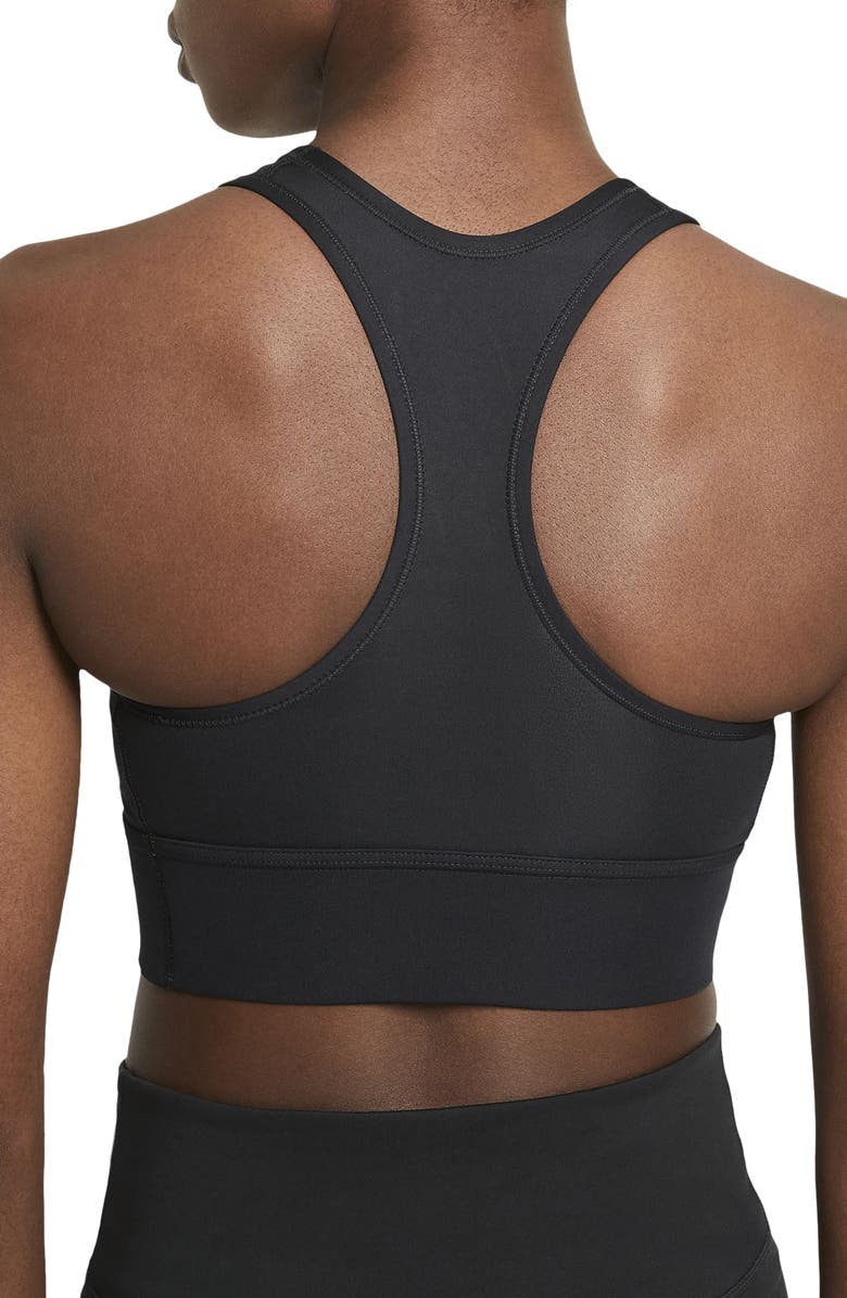 Nike Dri-FIT Swoosh Padded Longline Sports Bra, Alternate, color,