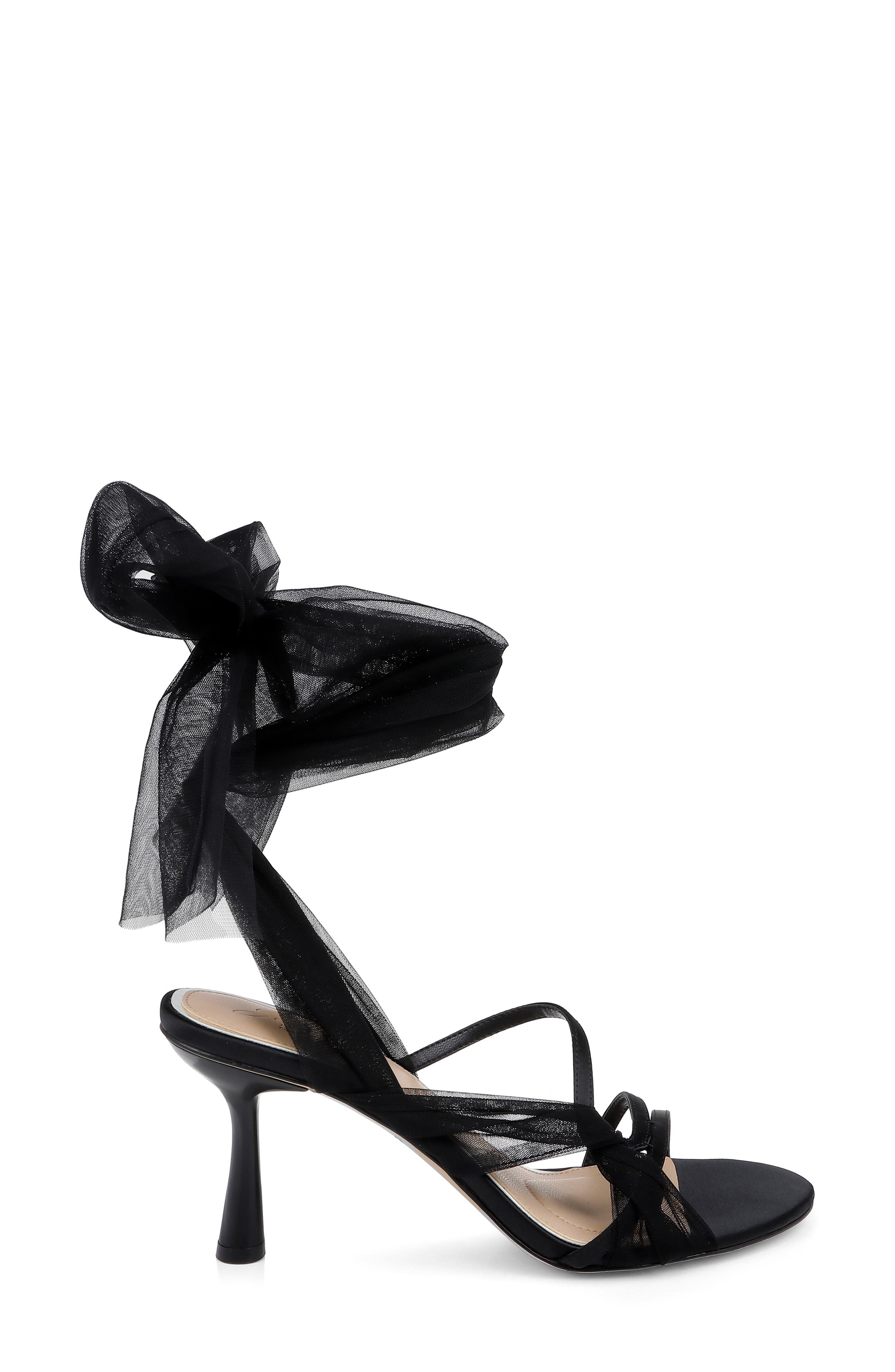 Jewel Badgley Mischka Norris Ankle Wrap Sandal, Alternate, color, 