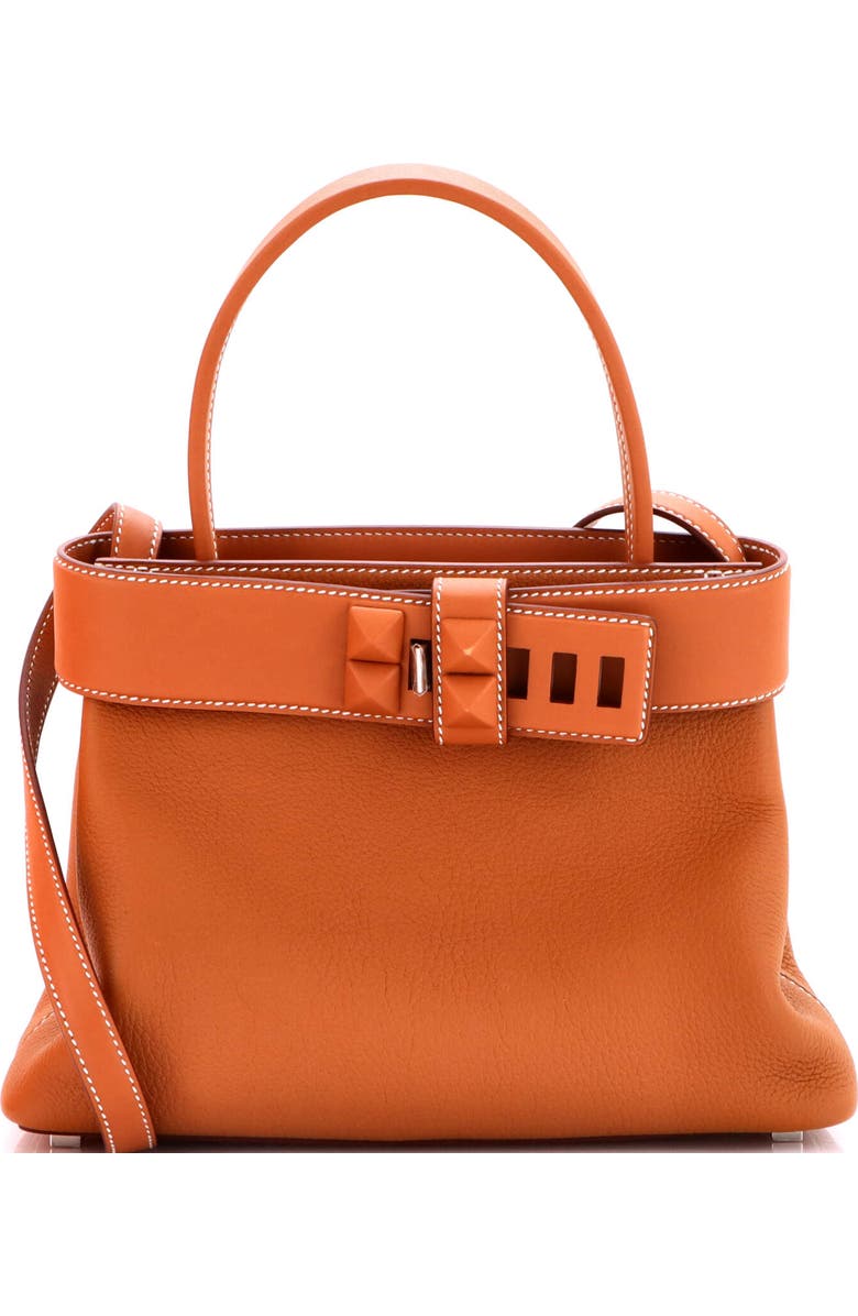 Pre-Owned Hermes Medor Handbag Togo, Main, color, Gold