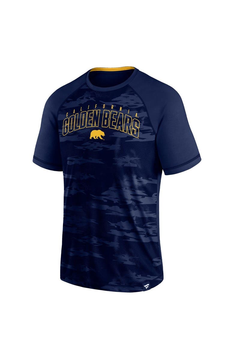 FANATICS Men's Fanatics Branded Navy Cal Bears Arch Outline Raglan T-Shirt, Alternate, color, Navy