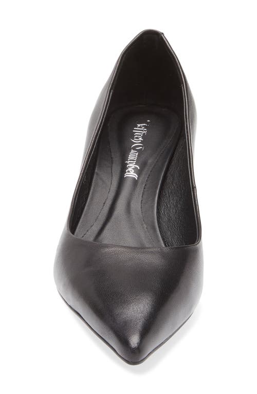 Jeffrey Campbell Miss Maam Pointed Toe Pump In Black