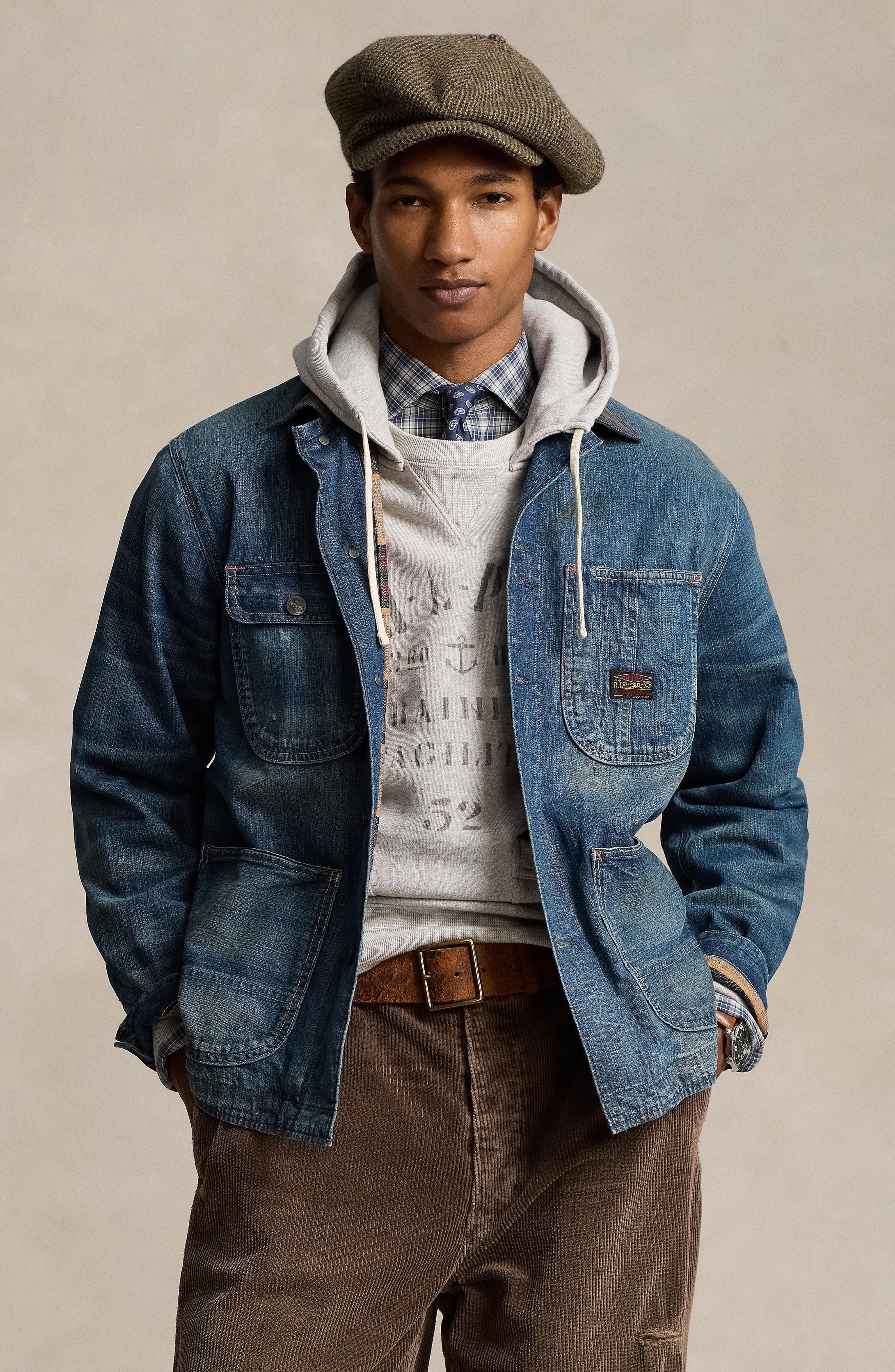 Denim Utility Jacket (Men) | Nordstrom