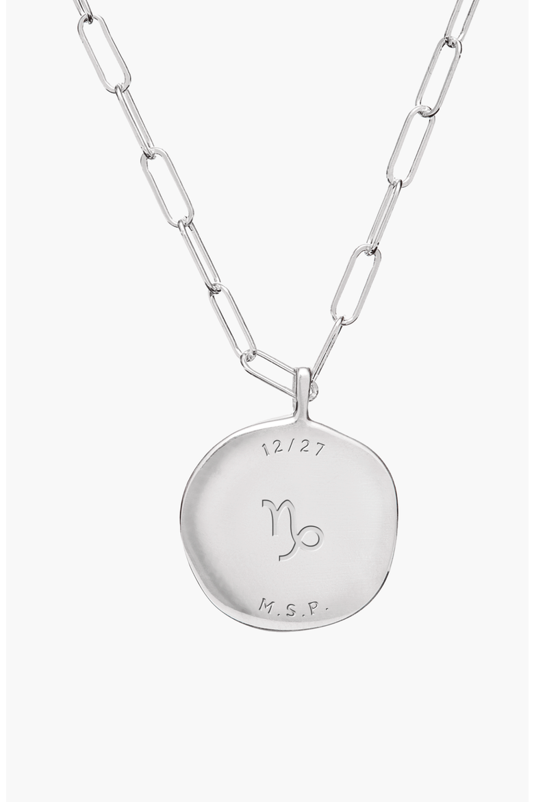 The November Birthdate Silver Pendant, Alternate, color, November 2nd - Silver