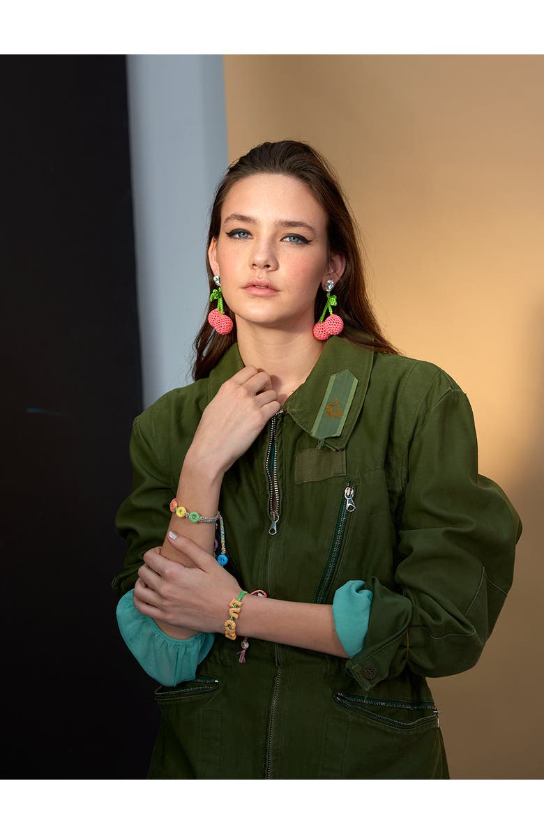 Venessa Arizaga Lucky Rainbow Bracelet, Alternate, color, Rainbow