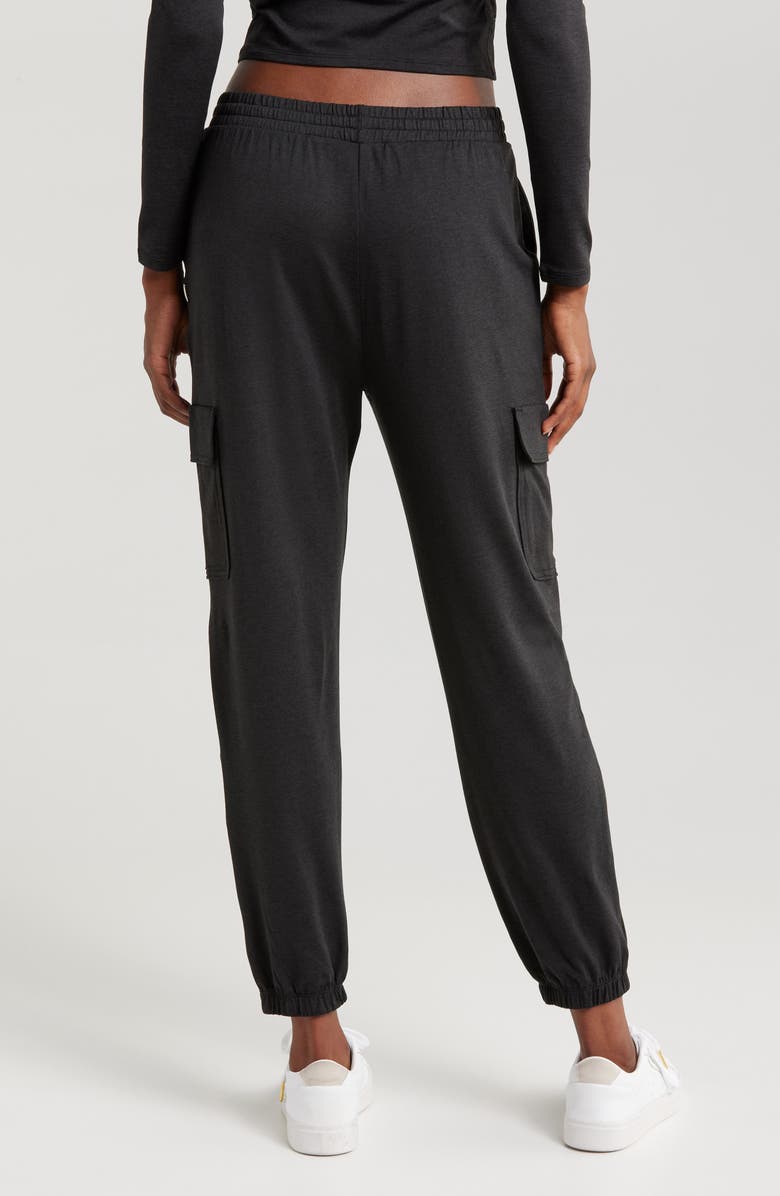 Vuori Boyfriend Cargo Joggers, Alternate, color, Black Heather