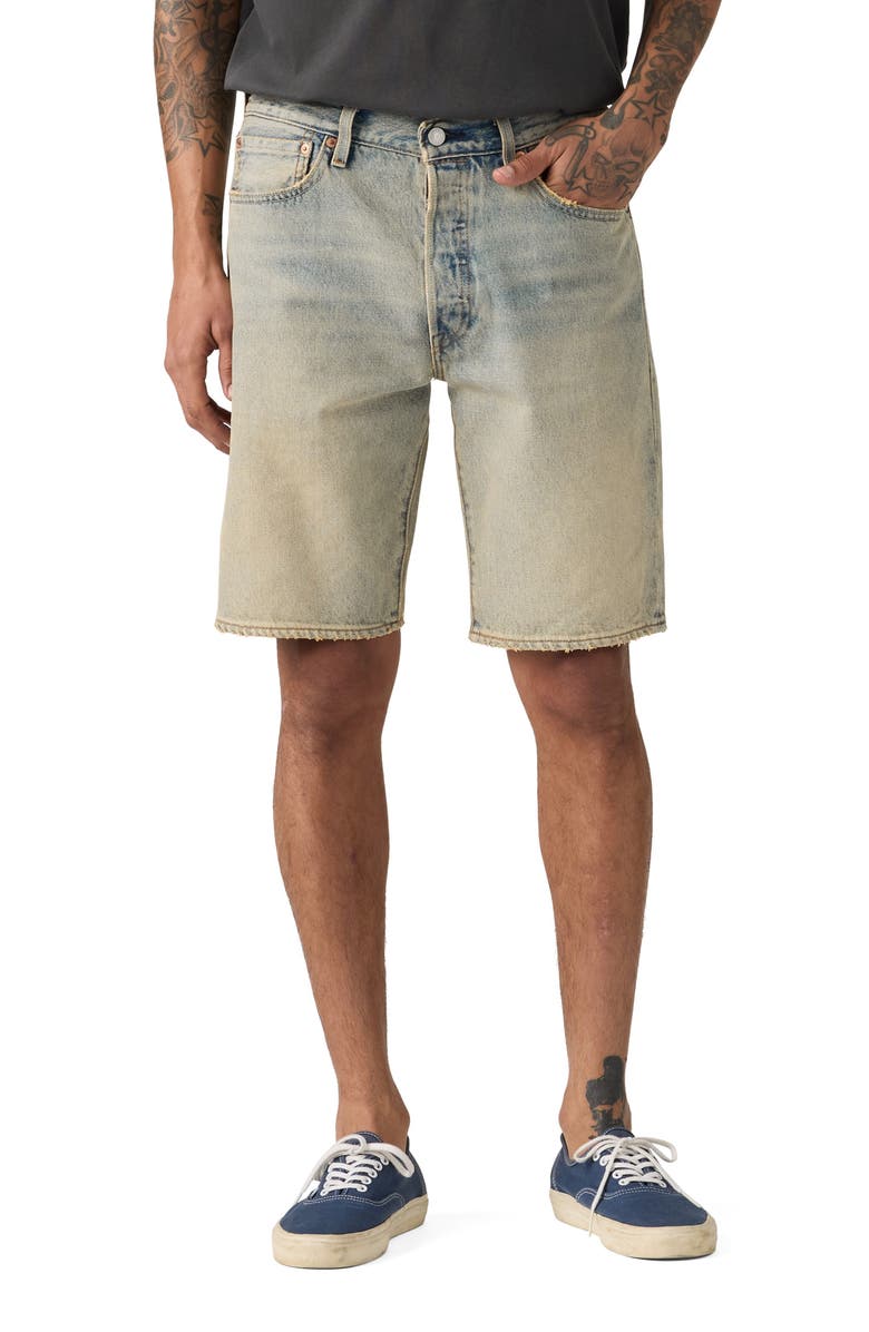 Levi's 501<sup>®</sup> Original Denim Shorts, Main, color, My Tinted Story Shorts