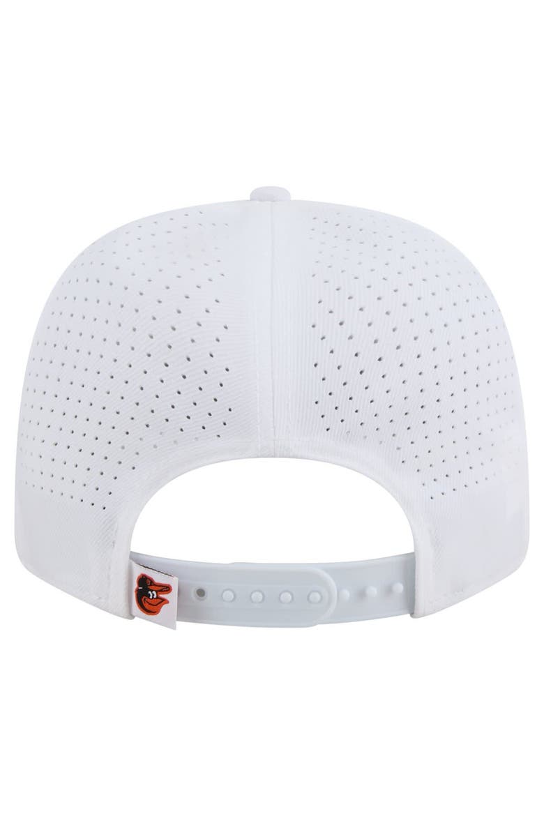 Men's New Era White Baltimore Orioles COOLERA 9SEVENTY Adjustable Hat, Alternate, color, White