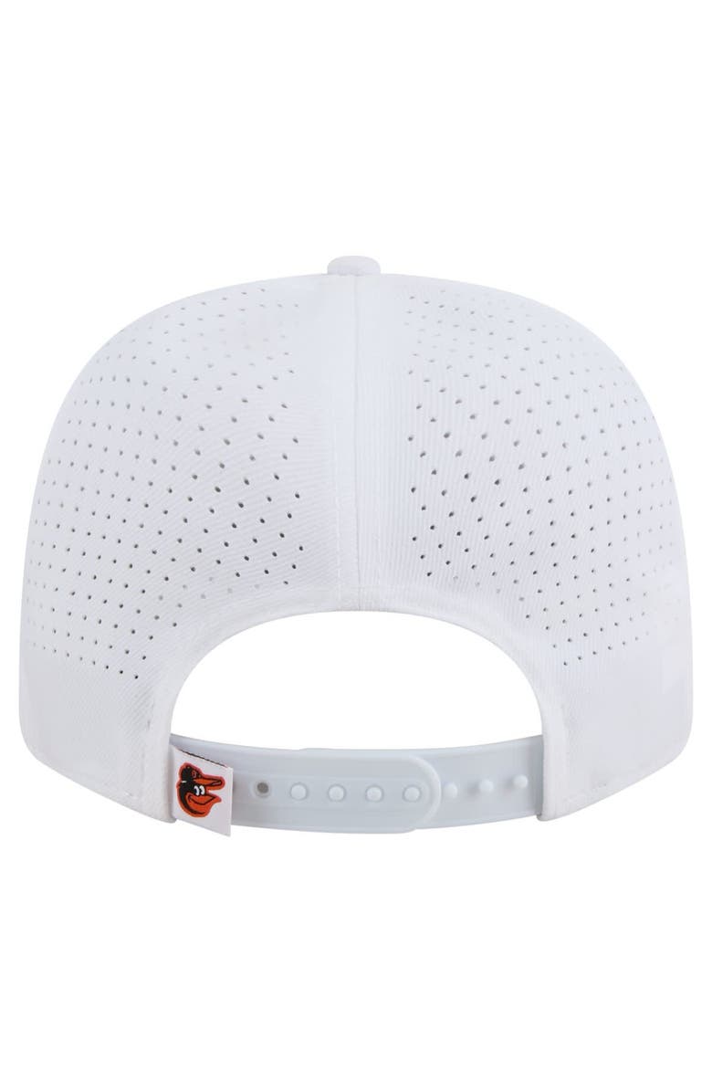 New Era Men's New Era White Baltimore Orioles COOLERA 9SEVENTY Adjustable Hat, Alternate, color, White