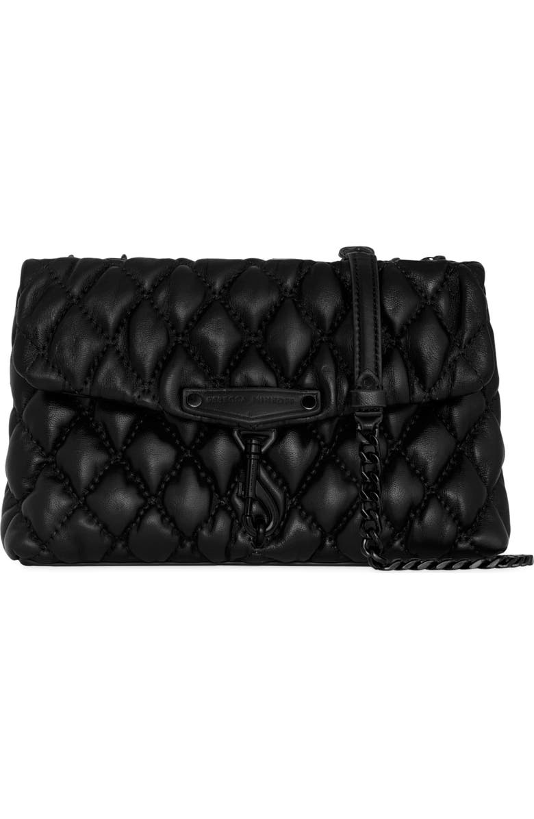 Rebecca Minkoff Bliss Crossbody Bag, Main, color, Black Rm