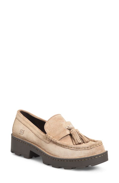 Capri Tassel Platform Loafer (Women)