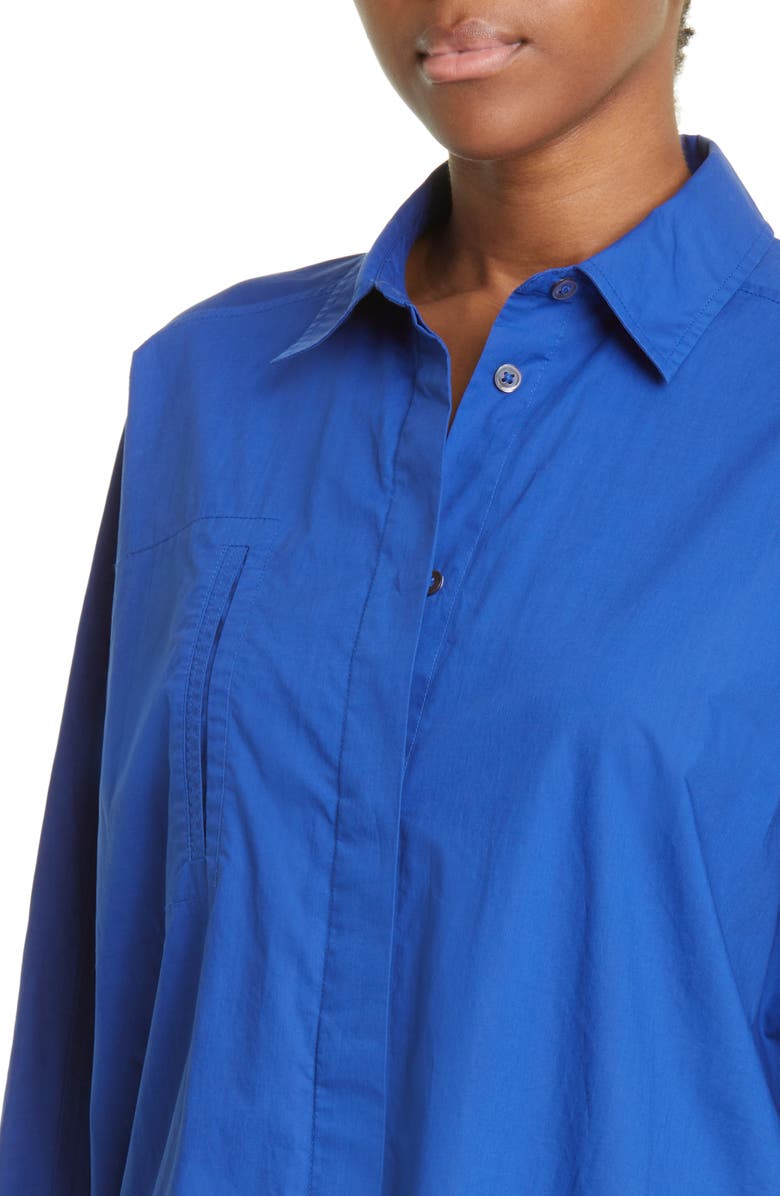 CO tton Button-Up Shirt, Alternate, color, 