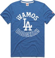 Homage Men's Homage  Royal Los Angeles Dodgers Vamos Tri-Blend T-Shirt